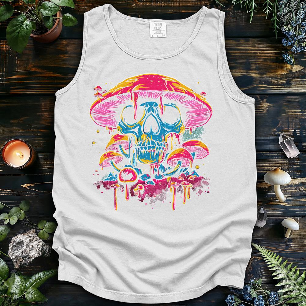 Psychedelic Skullcap Tank Top