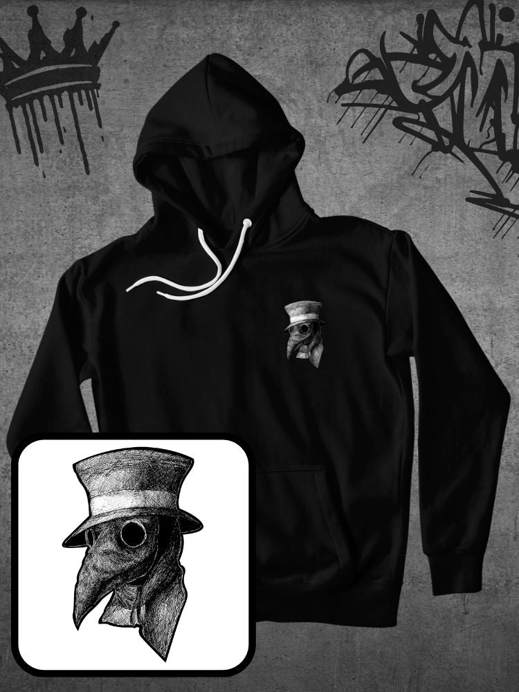 Plague Doctor Selfie Hoodie