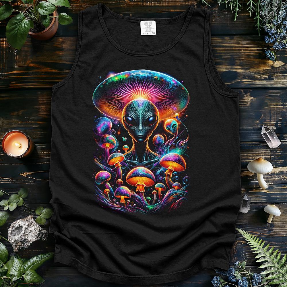 Galactic Shroom Guardian Tank Top