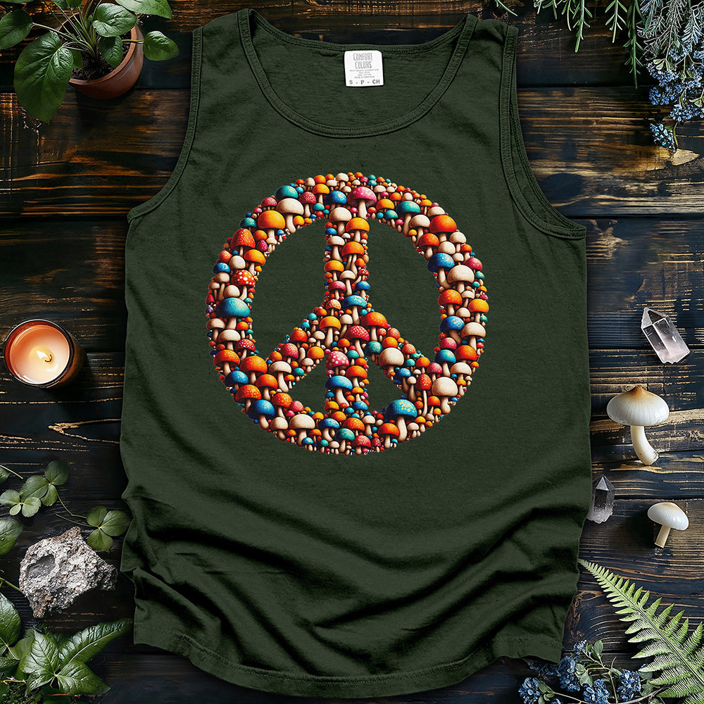 Shroom Peace Tank Top