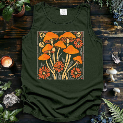 Floral Fungi Tank Top