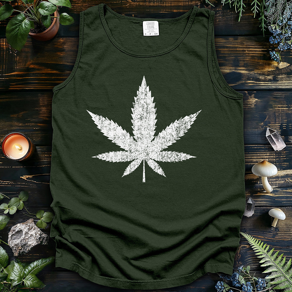 Hemp leaf Tank Top