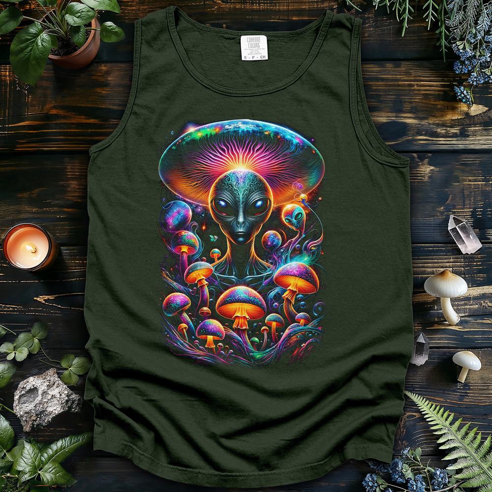 Galactic Shroom Guardian Tank Top