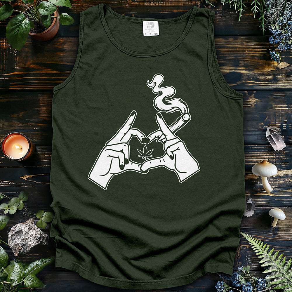 I Heart Weed Tank Top