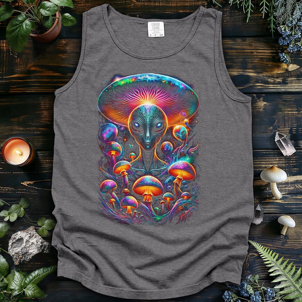 Galactic Shroom Guardian Tank Top
