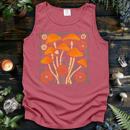 Floral Fungi Tank Top