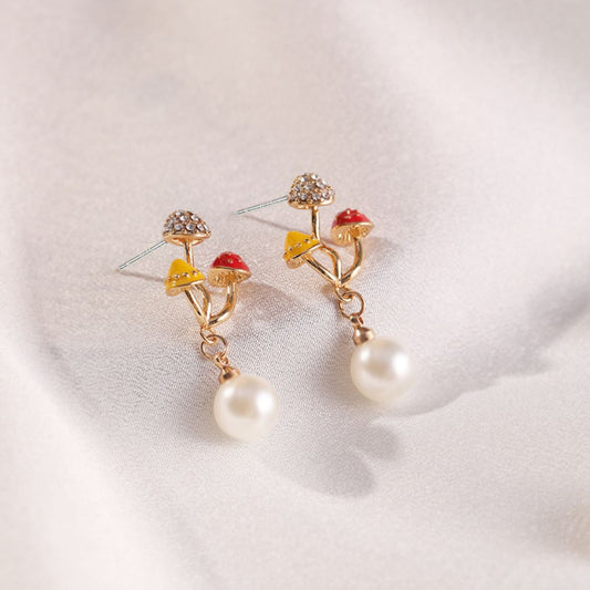 Psychedelic Pearl Earrings