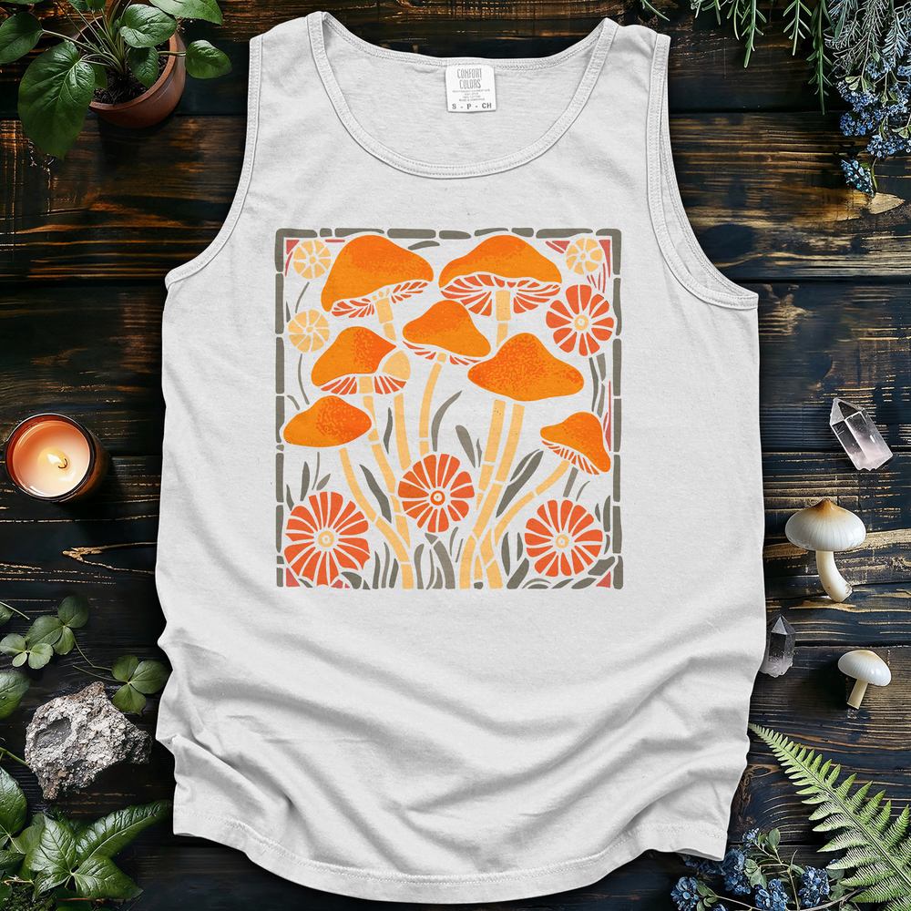 Floral Fungi Tank Top