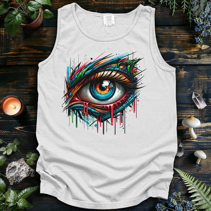 Graffiti Gaze Tank Top