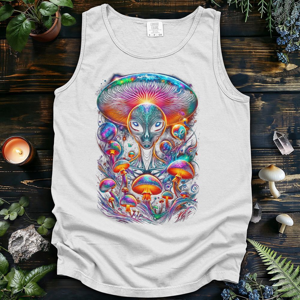 Galactic Shroom Guardian Tank Top