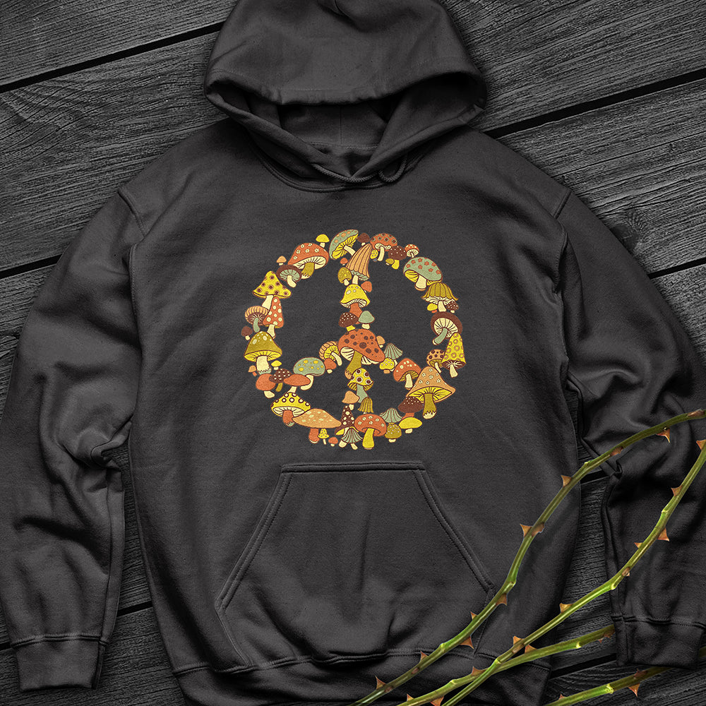 Mushroom Peace Hoodie